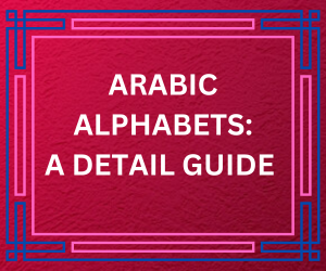 ARABIC alphabet