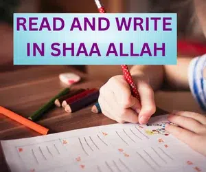 WRITE IN SHAA ALLAH